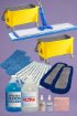 Picture of Mop Kit-Ultra With Two  22" Microfiber Mop Buckets  W/ Scrub Grid & 18" Mop Pads And Proclean