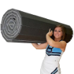 Picture of Cheer Mats for Home - Flexible 5X10 Cheer Mat – Black
